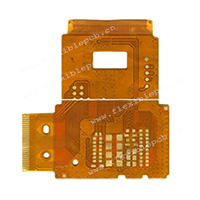 2 layer GPS flex pcb stackup circuit boa