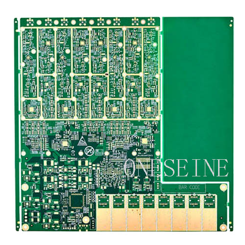 10 Layer Multilayer PCB Rogers Fr4 Mix S